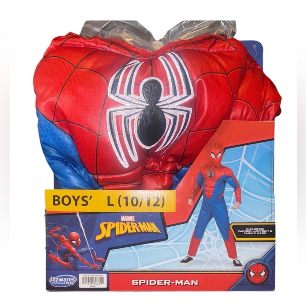 Marvel Spider-Man Kids Costume - Red and Blue - Picture 1 of 4